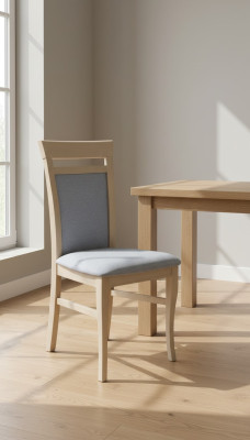 Design 1x Stühle Set Gastro Esszimmer Stuhl Garnitur Sessel Polster Holzstühle
