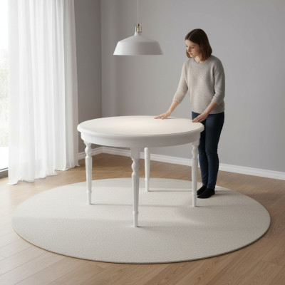 Design Esstisch Holz Tische Esszimmer Möbel Runden Echtholz Tische Modern Neu