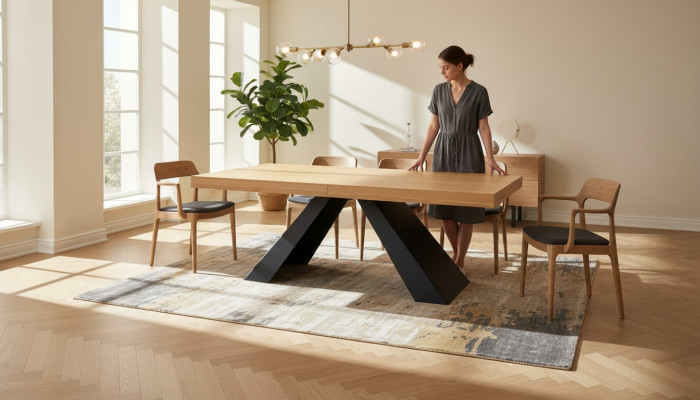 luxus Tische möbel designer Esstisch Holz Esszimmer Wohnzimmer Moderner Tisch 