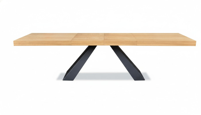 Tisch Esstisch Holztisch xxl Konferenztisch 100x200cm Ausziehbar 280cm massiv 