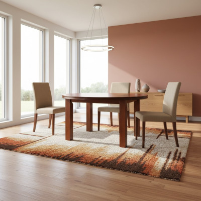 Esstisch Tisch Esszimmer Wohnzimmer Holz Moderne Tische 100/140cm Ausziehbar Neu