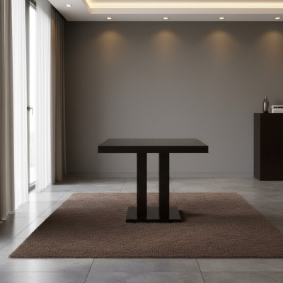 Esstisch Tisch Esszimmer Wohnzimmer Tische Holz Design Braun Konferenztisch Neu