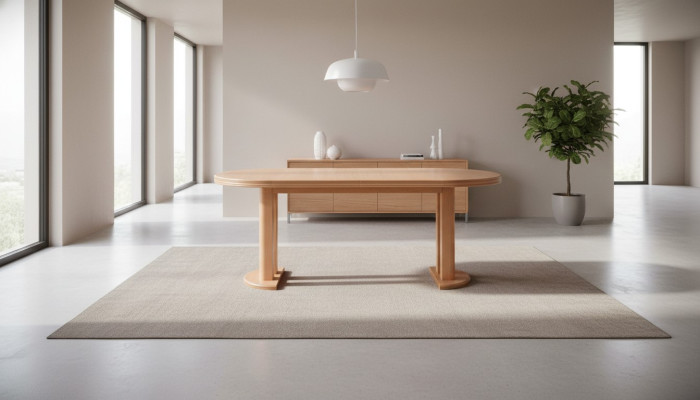Esstisch Küchentisch Restaurant Holz Esszimmer Tische 90x90 Ausziehbar 90x240cm