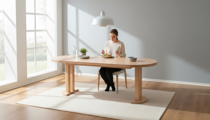 Esstisch Tisch Gruppe Esszimmer Wohnzimmer Garnitur Holz Design Stühle S35 Neu