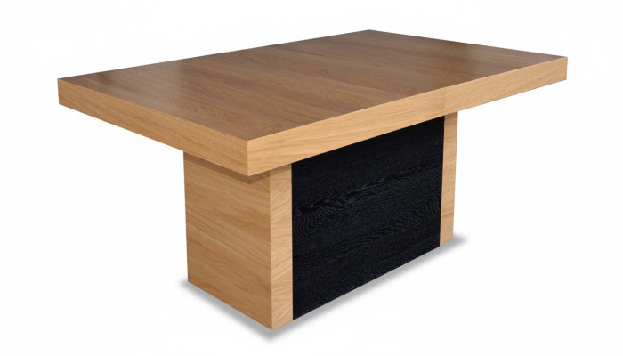 Luxus Esstisch Designer Holz Tische Möbel Säulen Tisch Esszimmer 110x250/490cm 