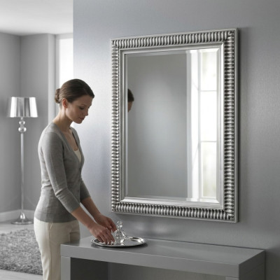 Spiegel Holzrahmen Großer Wandspiegel Klassischer Designer Barock Antik SP 7280