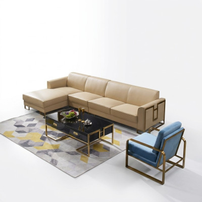 Design Sofa Couch Ecksofa Hocker Polster Garnitur Wohnlandschaft