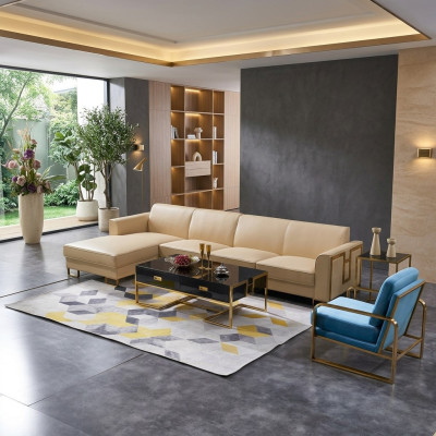Wohnlandschaft L Form Ecksofa Couch Design Polster Garnitur Sofa Ecke 