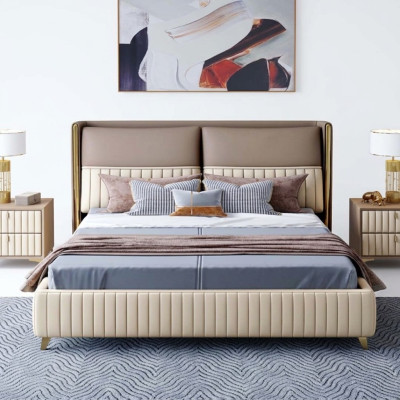 Doppelbett Bett Ehebett Design Luxus Betten Modern Stil neu 180x200cm!