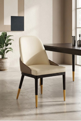Sessel Stuhl 1x Esszimmer Lounge Sitz Polsterstuhl Kunstleder Fernseh
