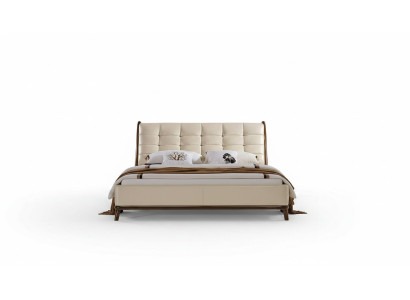 Bett Chesterfield Möbel Schlafzimmer Doppelbett Luxus Betten 180x200 Leder Neu