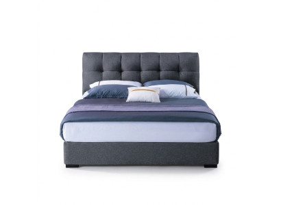 Bett Design Luxus Doppel Hotel Betten Ehe Schlaf Zimmer Blau Stil Weiß