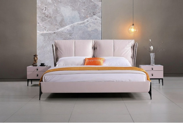 Moderne Design Hotel Bett xxl Betten Luxus Doppel Leder Kunstleder