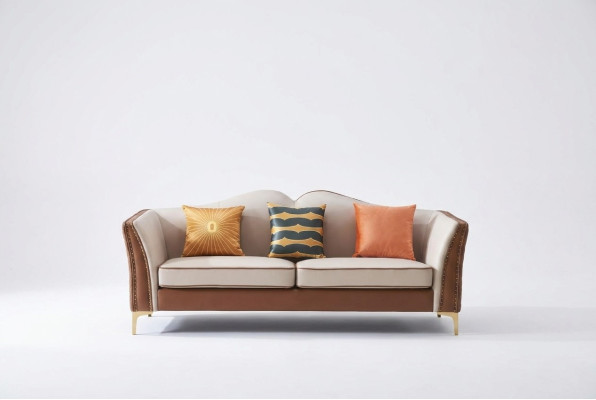 Sofa Dreisitzer Couch Klassische Neu Polster 3 Sitzer Leder Deko Couchen