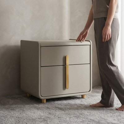 Design Nacht Tisch Deko Konsole Metall Glanz Tische Konsolen Schlaf Zimmer