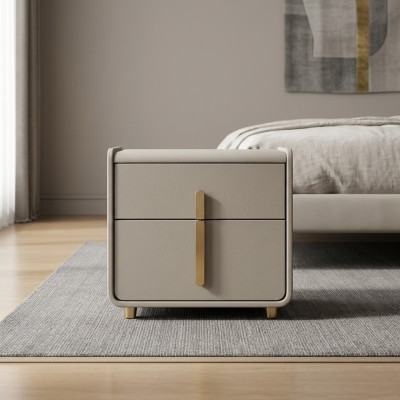 Design Nacht Tisch Deko Konsole Metall Glanz Tische Konsolen Schlaf Zimmer