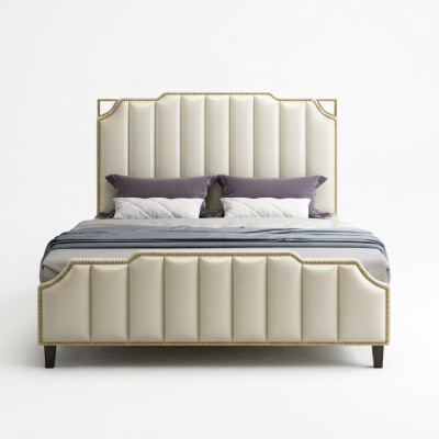 Bett Polster Design Luxus Doppel Hotel Betten Ehe 180x200cm Schlaf Zimmer