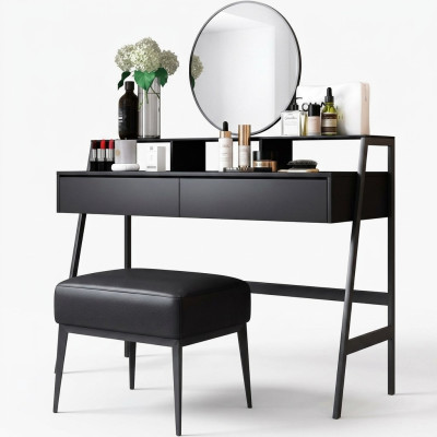 Designer Konsolen Schminktisch Kosmetik Tisch Spiegel Kommode