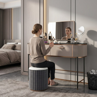 Schminktisch Schwarze Kommode Konsolentische Schlafzimmer Tisch Konsolen Möbel