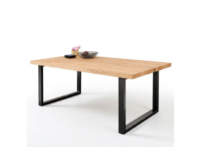 Esstisch Metall Beine Tisch Natürliches Holz Neu Loft Möbel Tische Einrichtung
