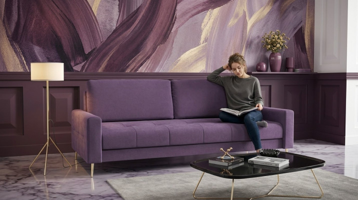 Sofa 3 Sitzer Couch Textil Sofa Edles Design Möbel Sofas Couchen xxl big neu