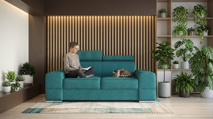 Sofa 3 Sitzer Design Modern Sofa Sofas Couche 3er Neu Textilsofa Wohnlandschaft
