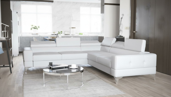 Ecksofa Wohnzimmer L Form Sofas Couch Design Polsterung Textil Modern Couchen
