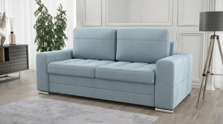 Design Polster Modern 100% Textil Stoff Modern Zweisitzer Sofa 2 Sitzer Couch