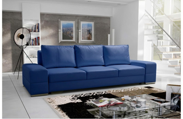 Couch Kunstleder Sofa Edles Design Designer 3 Sitzer Möbel Klassische Möbel xxl