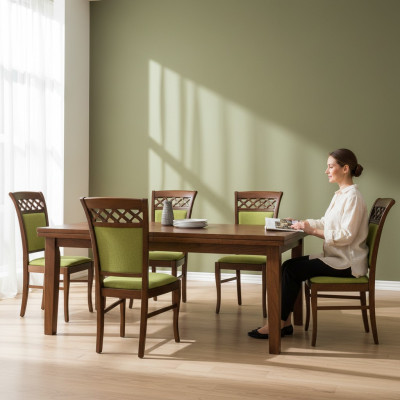 Gruppe Textil Neu Esszimmer Restaurant Neu Design Stuhl 4x Stühle Set Sessel Neu