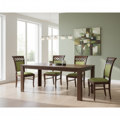 Gruppe Textil Neu Esszimmer Restaurant Neu Design Stuhl 4x Stühle Set Sessel Neu