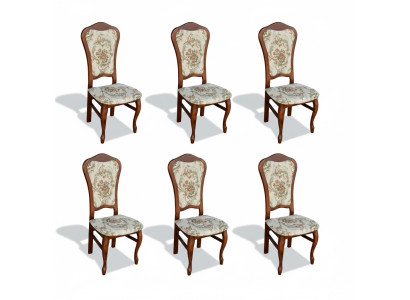 Essgruppe Stühle 6x Sitz Polster Set Gruppe Neu Lehn Stuhl Restaurant Industrie