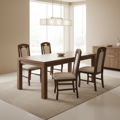 Esszimmer Stuhl Stühle Sitz Modern Massiv Holz Sessel Set 6x Luxus Restaurant