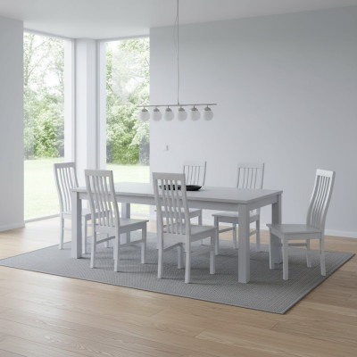 Designer Stoff Polster Stühle Gastro Esszimmer Textil Set 6x Sessel Stuhl Küche
