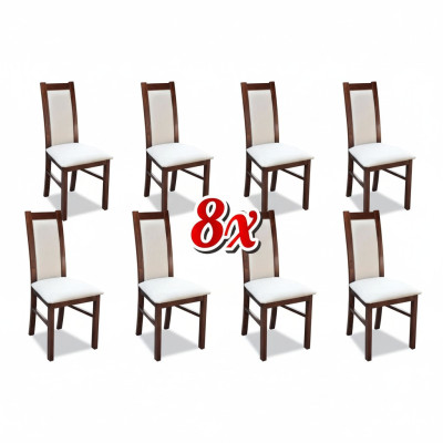 Komplett Gruppe Wohnzimmer 8x Stück Neu Esszimmer Stuhl Set Garnitur Lehn Stühle