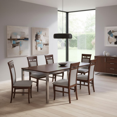 Esszimmer Komplette Sitzgruppe Design Stuhl Set Stühle 8x Garnitur Gruppen Neu