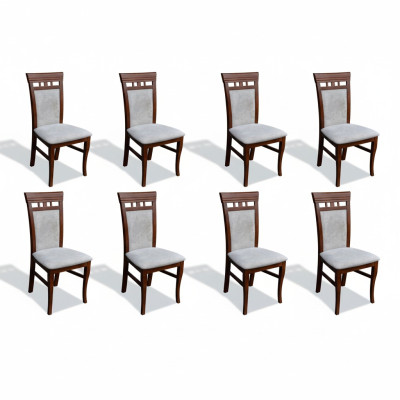 Esszimmer Komplette Sitzgruppe Design Stuhl Set Stühle 8x Garnitur Gruppen Neu