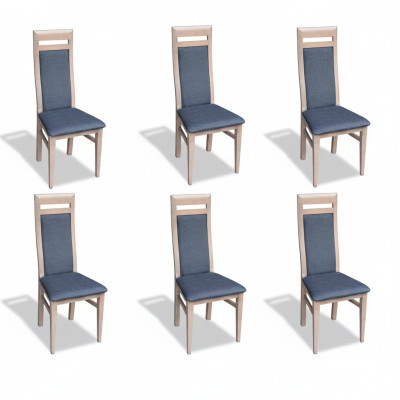 Essgarnitur Essgruppe Möbel Gruppe Esszimmer 6x Stuhl Garnitur Set Stühle Neu