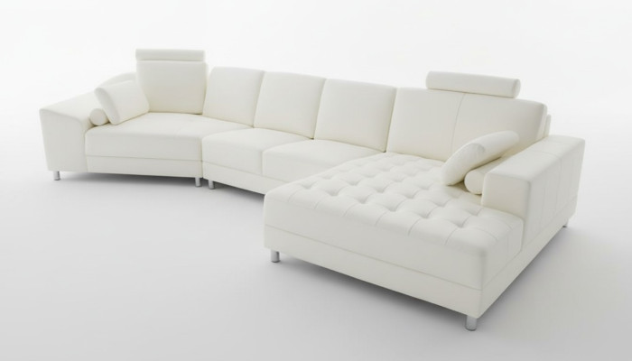 Design Ecksofa Leder Couchen Sofas U Form Sofa Couch Polster Neu Wohnlandschaft