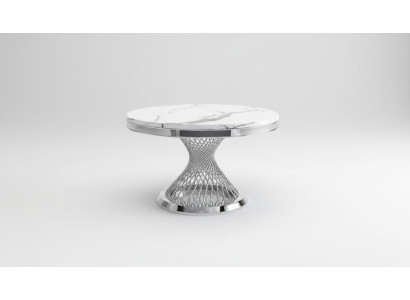 Tisch xxl Edelstahl Möbel  Jugendstil royal luxus Möbel Esstisch Konferrenztisch