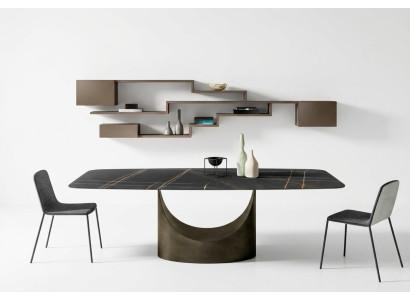 Moderner Esstisch Tisch Tische Esszimmer Luxus Möbel Design Stein Küche Neu