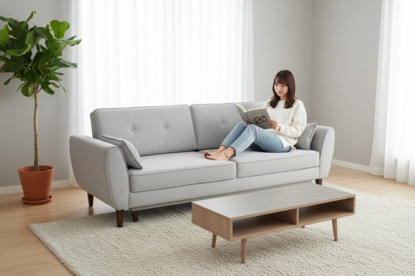 Sofa Design 1x Sofas 3 Sitzer Couch mit Bett funktion neue Sofas Luxus Modern