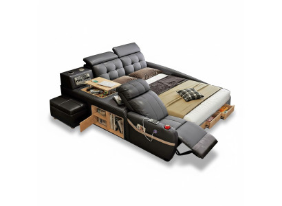 Multifunktion Deluxe Betten Massage Funktion Bett Hotel Polster Led usb Radio