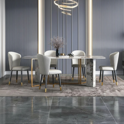 Luxus Moderner Marmor Stil Esstisch Möbel Tische Esszimmer Design Küche