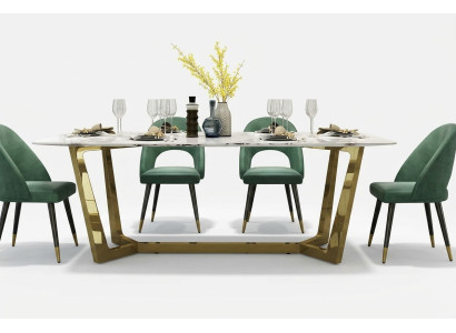 Edelstahl Tisch Luxus Tische Moderne Esszimmer Möbel Esstische 140x80cm Metall