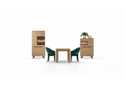 Modern Glas Vitrine Regale Holz Designer Schrank Vitrinen Regal Schränke neu
