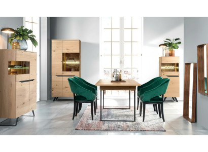 Design Vitrine Kommode Anrichte Side Schrank Regal Luxus Wohnzimmer Schränke Neu