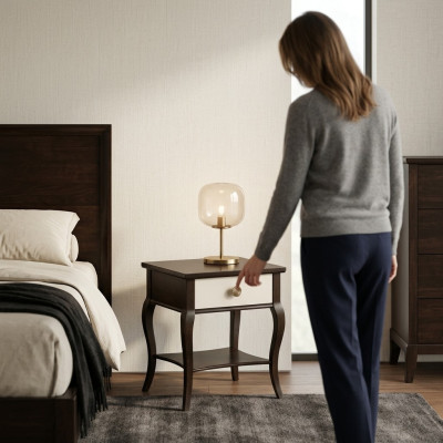 Nachttisch Konsolen Schlafzimmer Beistelltisch Modern Design Möbel Holz Schränke