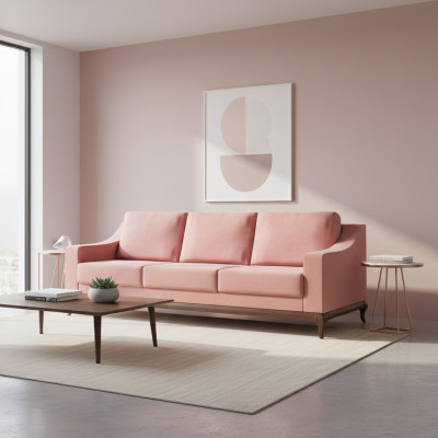 Sofa 3 Sitzer Schlafsofa Dreisitzer Modern Stil Möbel Designer mit Bettfunktion