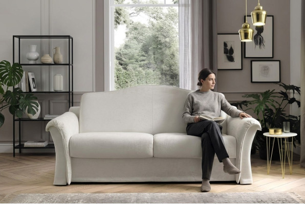Wohnzimmer Sofa 3 Sitzer Grau Designermöbel Polster Sofas Textilsofa 208 x 103cm